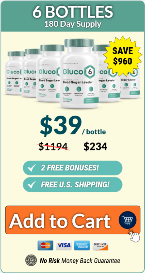 glucowonder buy now 6 bottles
